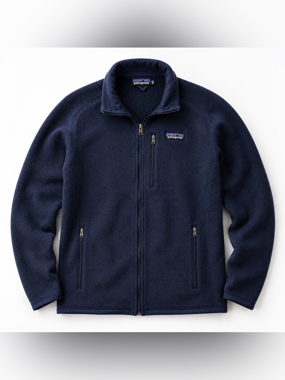 Patagonia Better Sweater Full Zip Fleece Jacket Navy Men’s Medium
